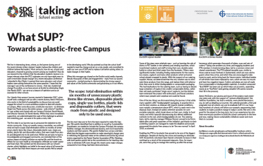 Towards a plastic free campus